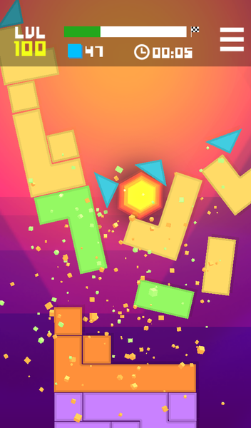 Hexagon Tower Balance Blocks - عکس بازی موبایلی اندروید