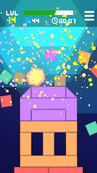 Hexagon Tower Balance Blocks - عکس بازی موبایلی اندروید