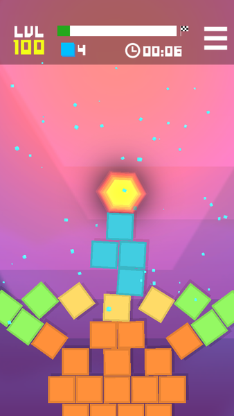 Hexagon Tower Balance Blocks - عکس بازی موبایلی اندروید