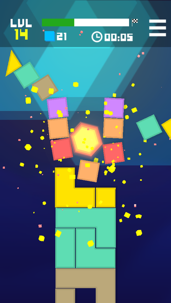 Hexagon Tower Balance Blocks - عکس بازی موبایلی اندروید