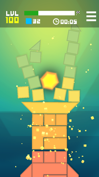Hexagon Tower Balance Blocks - عکس بازی موبایلی اندروید