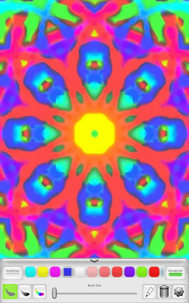 Kaleidoscope Painter - عکس برنامه موبایلی اندروید