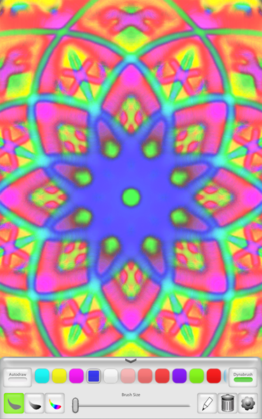 Kaleidoscope Painter - عکس برنامه موبایلی اندروید