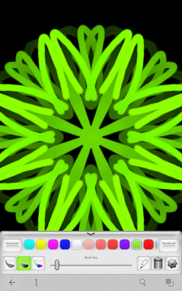 Kaleidoscope Painter - عکس برنامه موبایلی اندروید