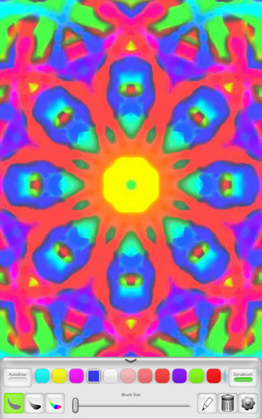 Kaleidoscope Painter - عکس برنامه موبایلی اندروید