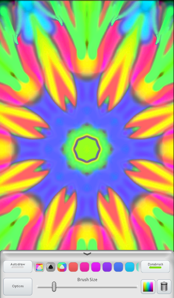 Kaleidoscope Painter - عکس برنامه موبایلی اندروید