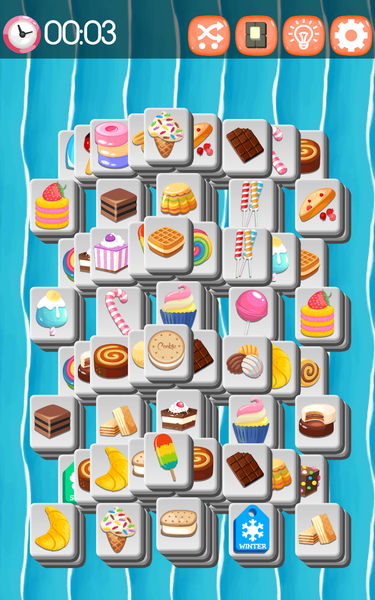 Mahjong Cookie & Candy Towers - عکس بازی موبایلی اندروید