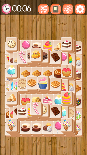Mahjong Cookie & Candy Towers - عکس بازی موبایلی اندروید