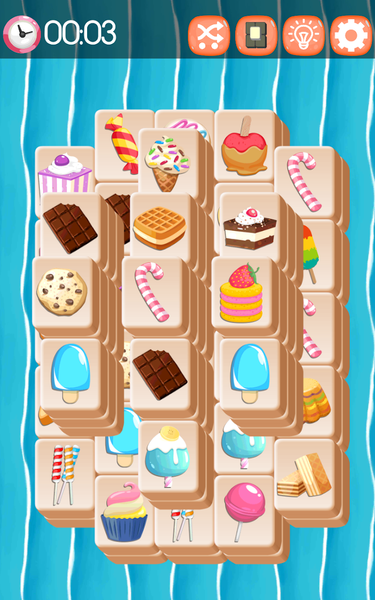 Mahjong Cookie & Candy Towers - عکس بازی موبایلی اندروید
