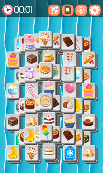 Mahjong Cookie & Candy Towers - عکس بازی موبایلی اندروید