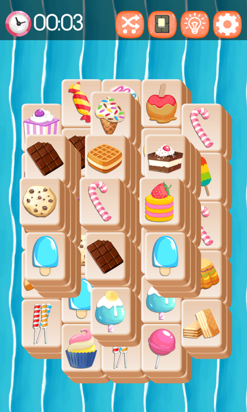 Mahjong Cookie & Candy Towers - عکس بازی موبایلی اندروید
