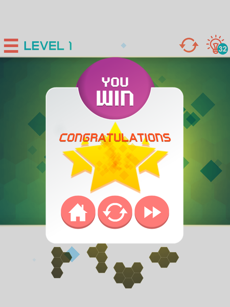 Hexagon Graph: Geometry Puzzle - عکس بازی موبایلی اندروید