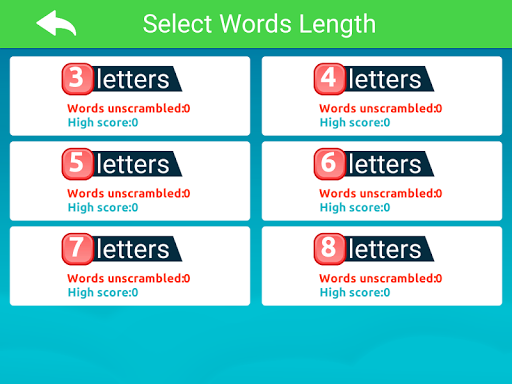 Words Unscramble: Find Words - Gameplay image of android game