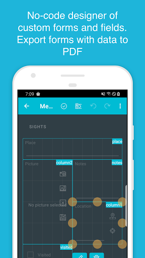 MobiDB Database - Manage work, business, hobby - عکس برنامه موبایلی اندروید