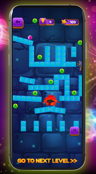 Plinko Logic Trail - Gameplay image of android game