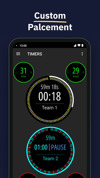 MultiTimer: Multiple timers - Image screenshot of android app