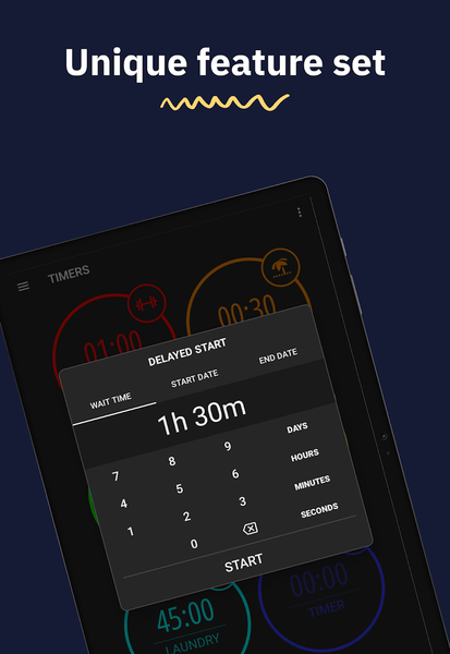 MultiTimer: Multiple timers - Image screenshot of android app