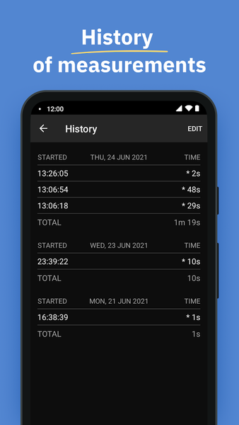 MultiTimer: Multiple timers - Image screenshot of android app