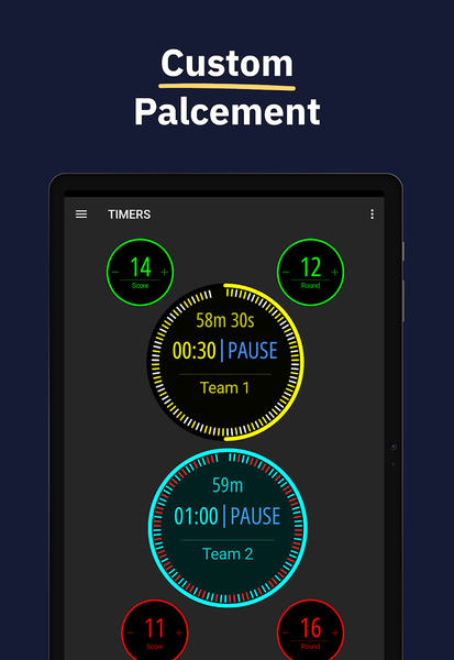 MultiTimer: Multiple timers - Image screenshot of android app