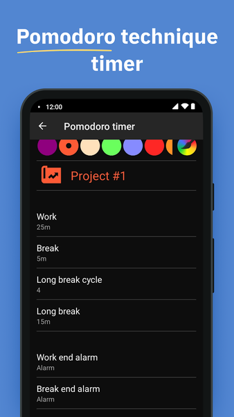MultiTimer: Multiple timers - Image screenshot of android app