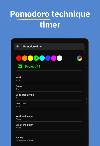 MultiTimer: Multiple timers - Image screenshot of android app
