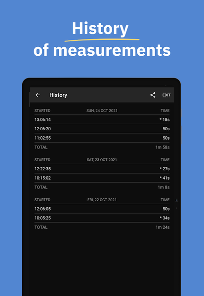 MultiTimer: Multiple timers - Image screenshot of android app