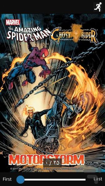 Comic Amazing SpiderMan-Ghost Rider - عکس برنامه موبایلی اندروید