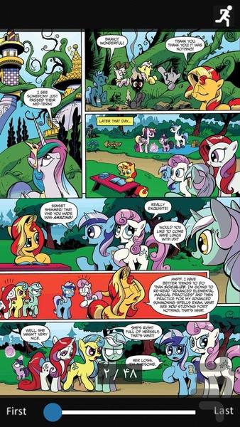 Comic My Little Pony - عکس برنامه موبایلی اندروید