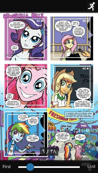 Comic My Little Pony - عکس برنامه موبایلی اندروید