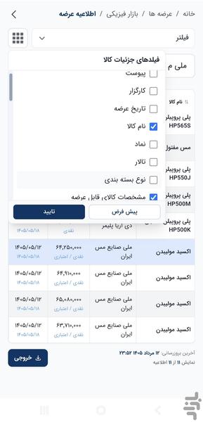 بورس کالا | iBrokers - عکس برنامه موبایلی اندروید