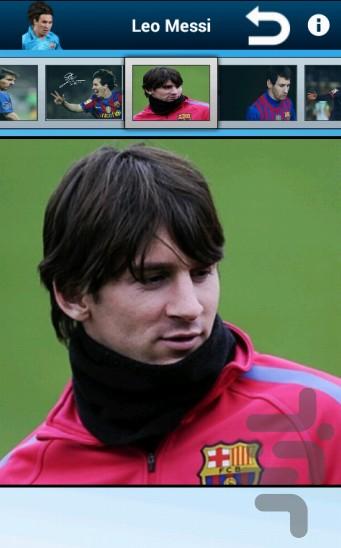 Leo Messi - Image screenshot of android app