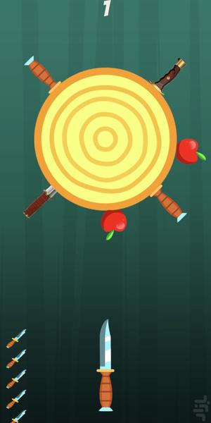 پرتاب چاقو - Gameplay image of android game
