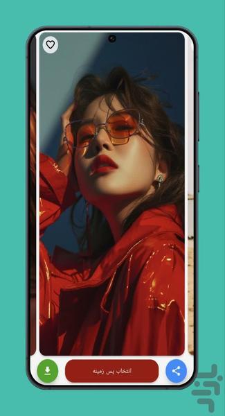 تصویر زمینه دخترانه - عکس برنامه موبایلی اندروید