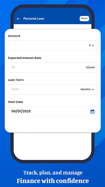 Loan, Finance & EMI Calculator - عکس برنامه موبایلی اندروید