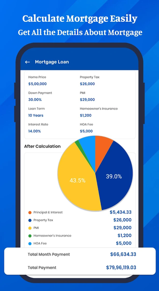 Loan, Finance & EMI Calculator - عکس برنامه موبایلی اندروید