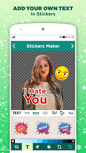 Sticker Maker for WhatsApp - عکس برنامه موبایلی اندروید