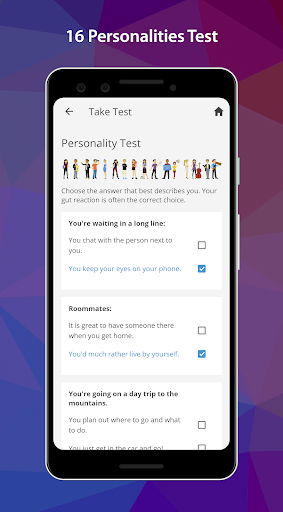 PersonalityMatch - Personality - عکس برنامه موبایلی اندروید