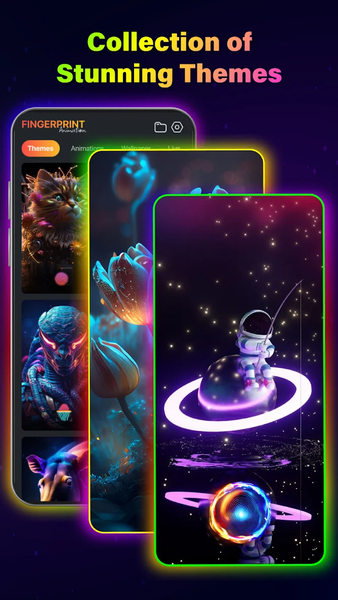 Fingerprint Live Animation 4K - Image screenshot of android app