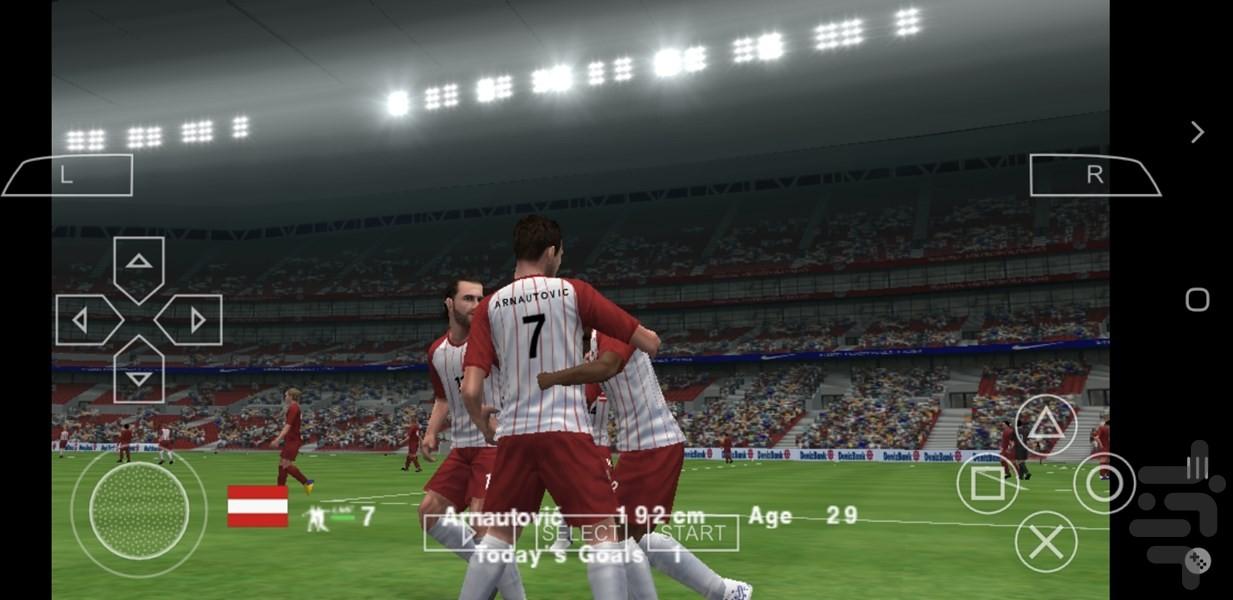 فوتبال PES 2022گزارش فارسی+ لیگها - Gameplay image of android game
