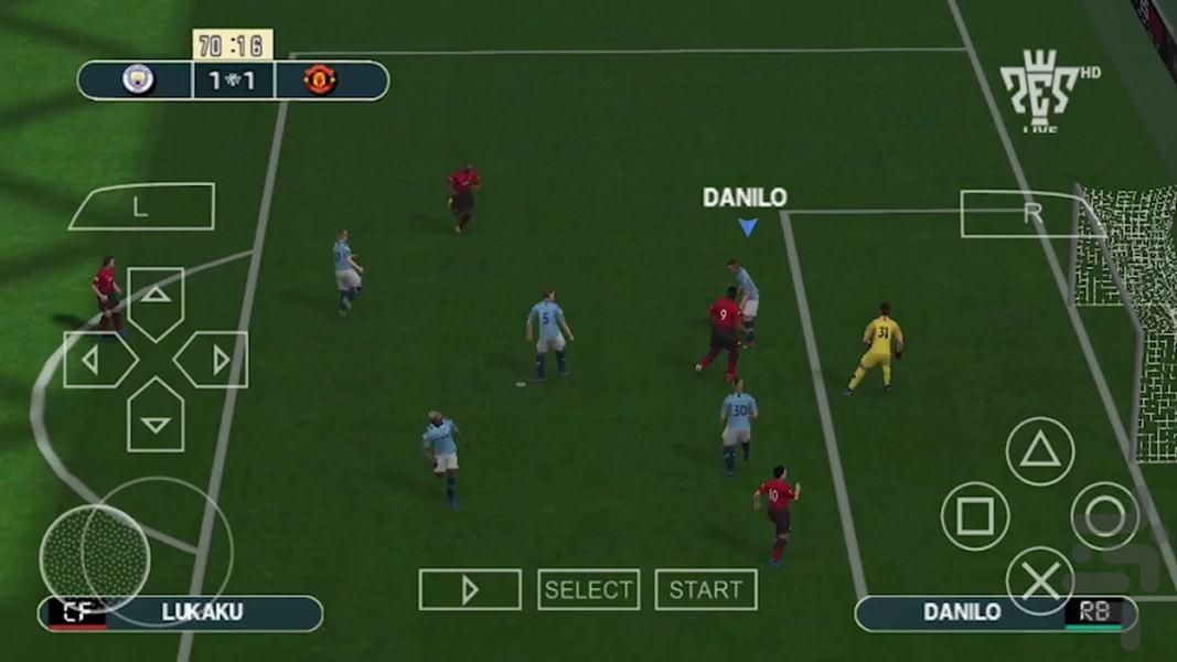 فوتبال PES 2022گزارش فارسی+ لیگها - Gameplay image of android game