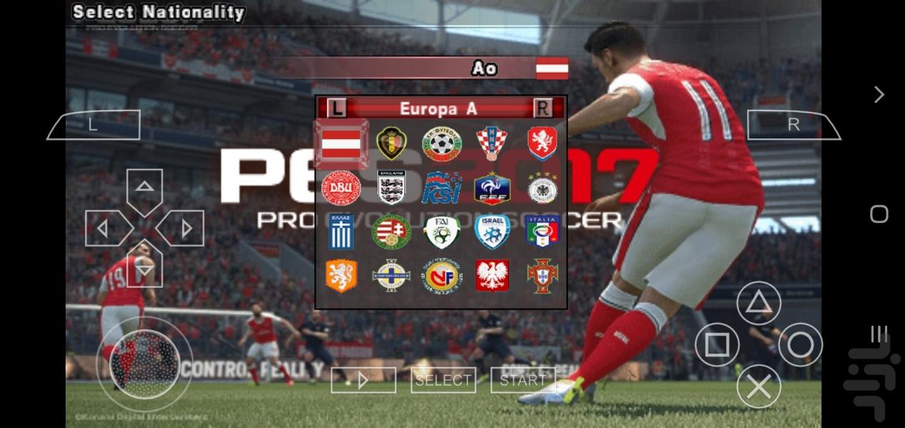 PES 2017 - Gameplay image of android game