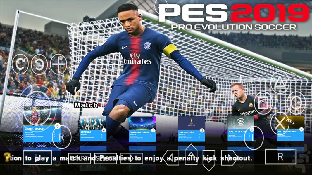 PES ۲۰۱۹ غیر رسمی - عکس بازی موبایلی اندروید