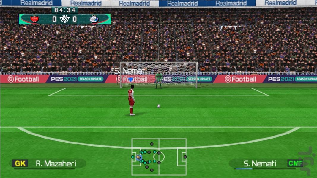 PES۲۰۲۱(لیگ ایران) کنسولی - عکس بازی موبایلی اندروید