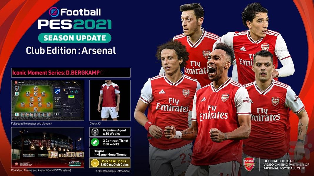 فوتبال PES ۲۰۲۱ گزارش فارسی+ لیگها - عکس بازی موبایلی اندروید