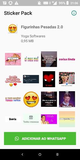 Figurinhas Pesadas whatsapp 18 - Image screenshot of android app