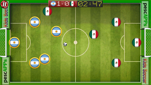 Finger Soccer - Gameplay image of android game