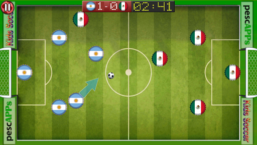 Finger Soccer: Bottle Cap Game - Gameplay image of android game