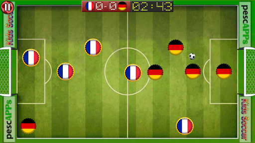 Finger Soccer: Bottle Cap Game - Gameplay image of android game
