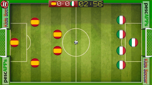 Finger Soccer: Bottle Cap Game - Gameplay image of android game