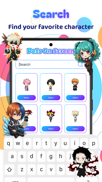 Live Anime Shimeji Pets - Image screenshot of android app